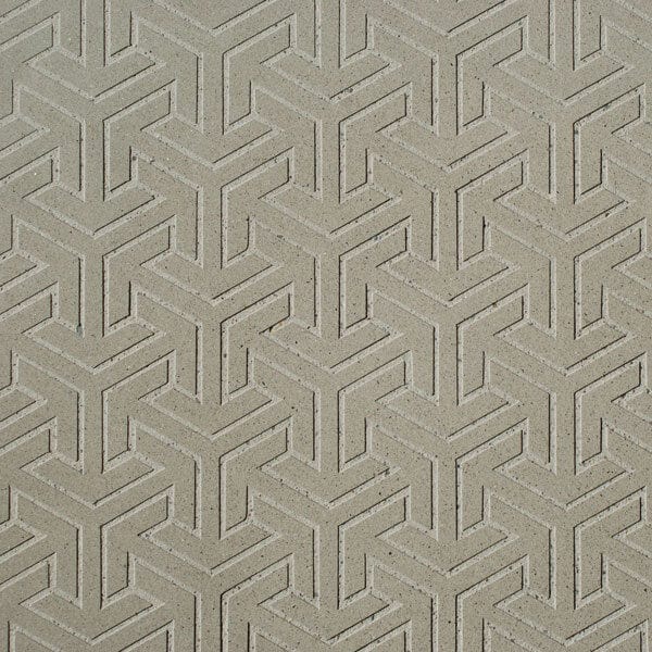 Details of Brad Teasdale's etched concrete work