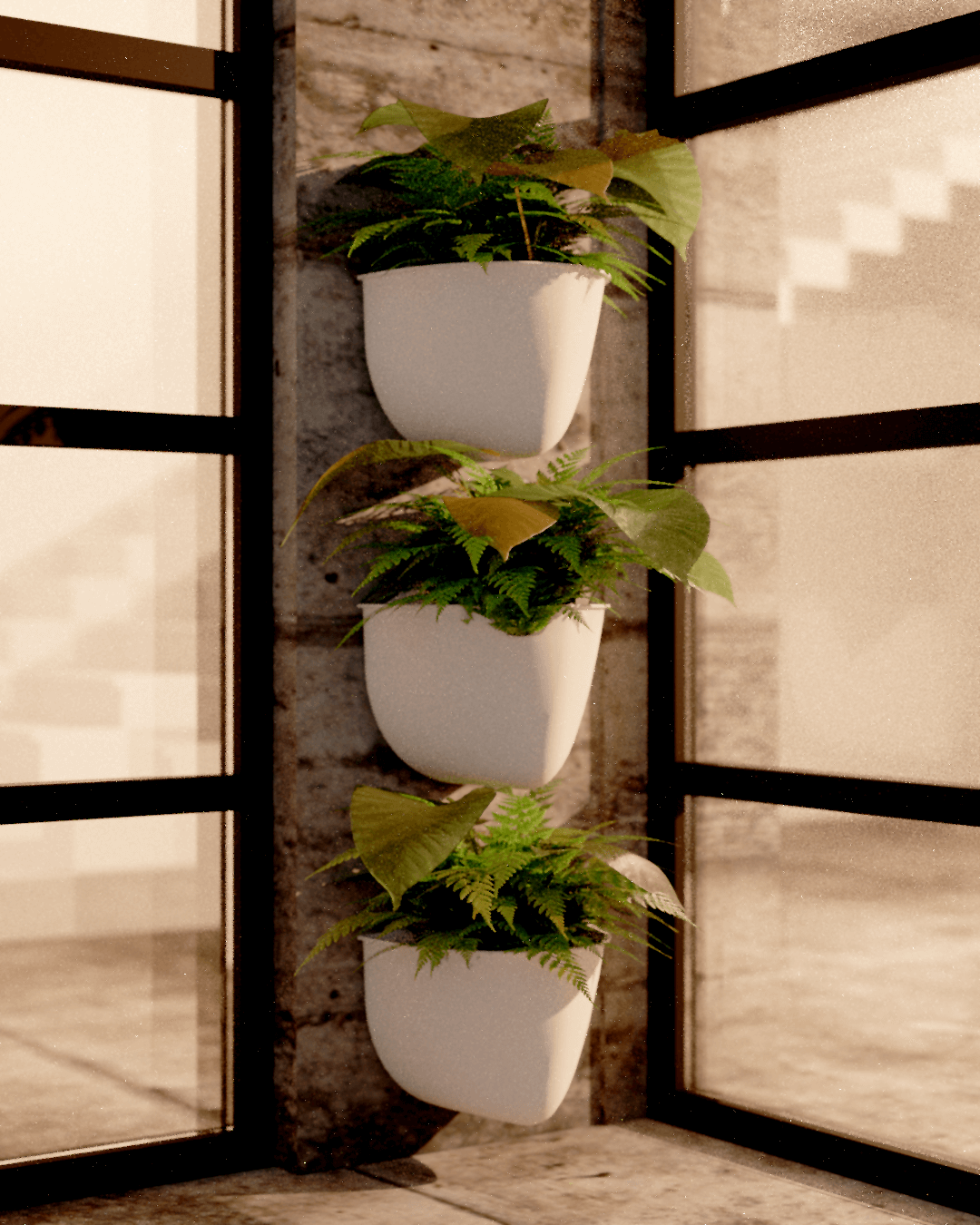 A group of Plant Seads planters