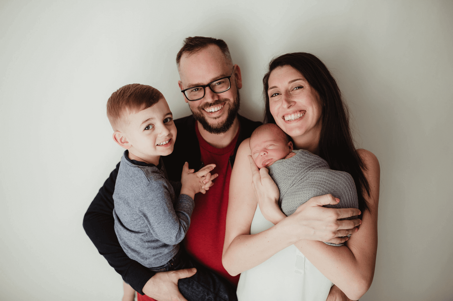 Hudson Valley-based designer Jared Schafer and his family