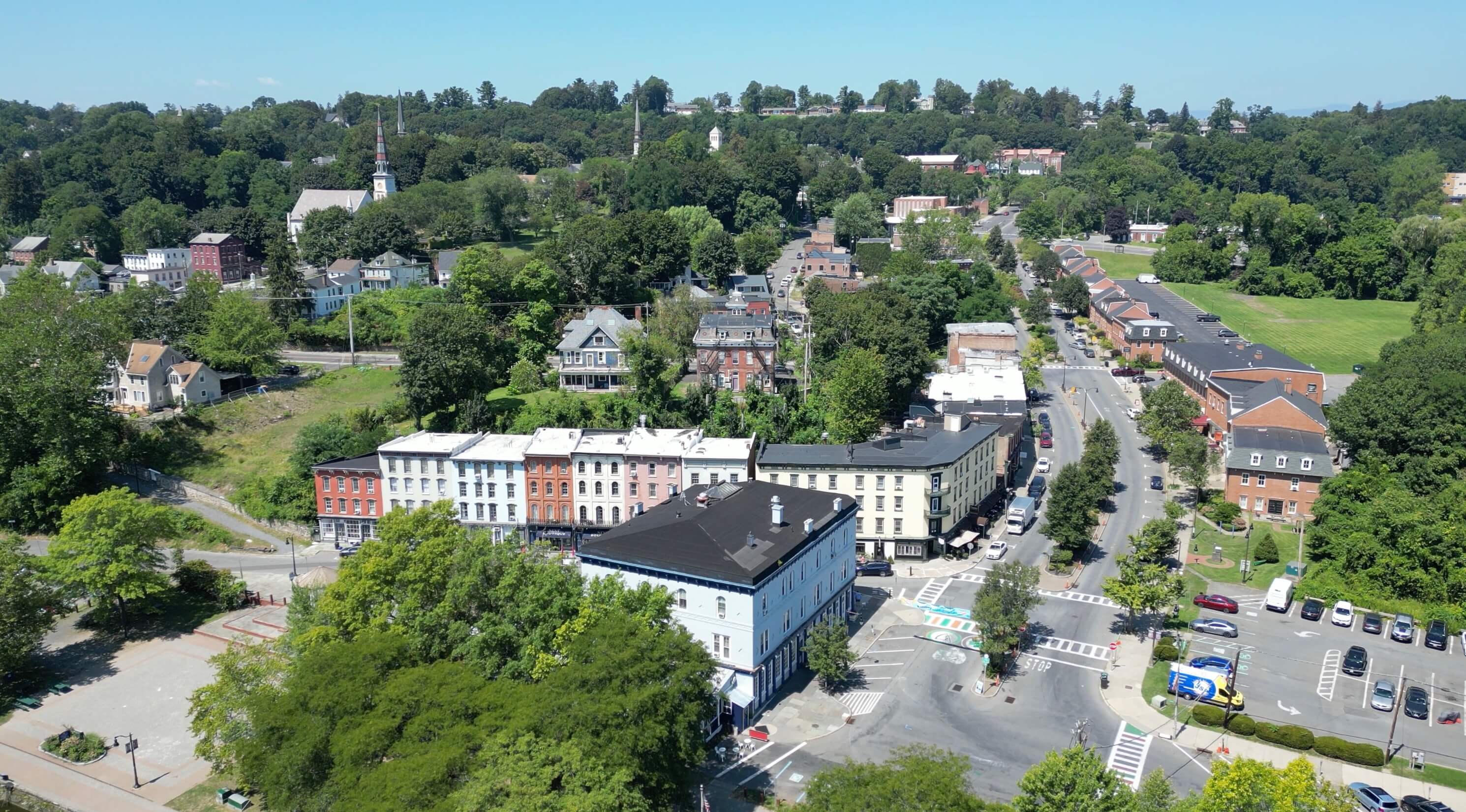 The Rondout waterfront in Kingston