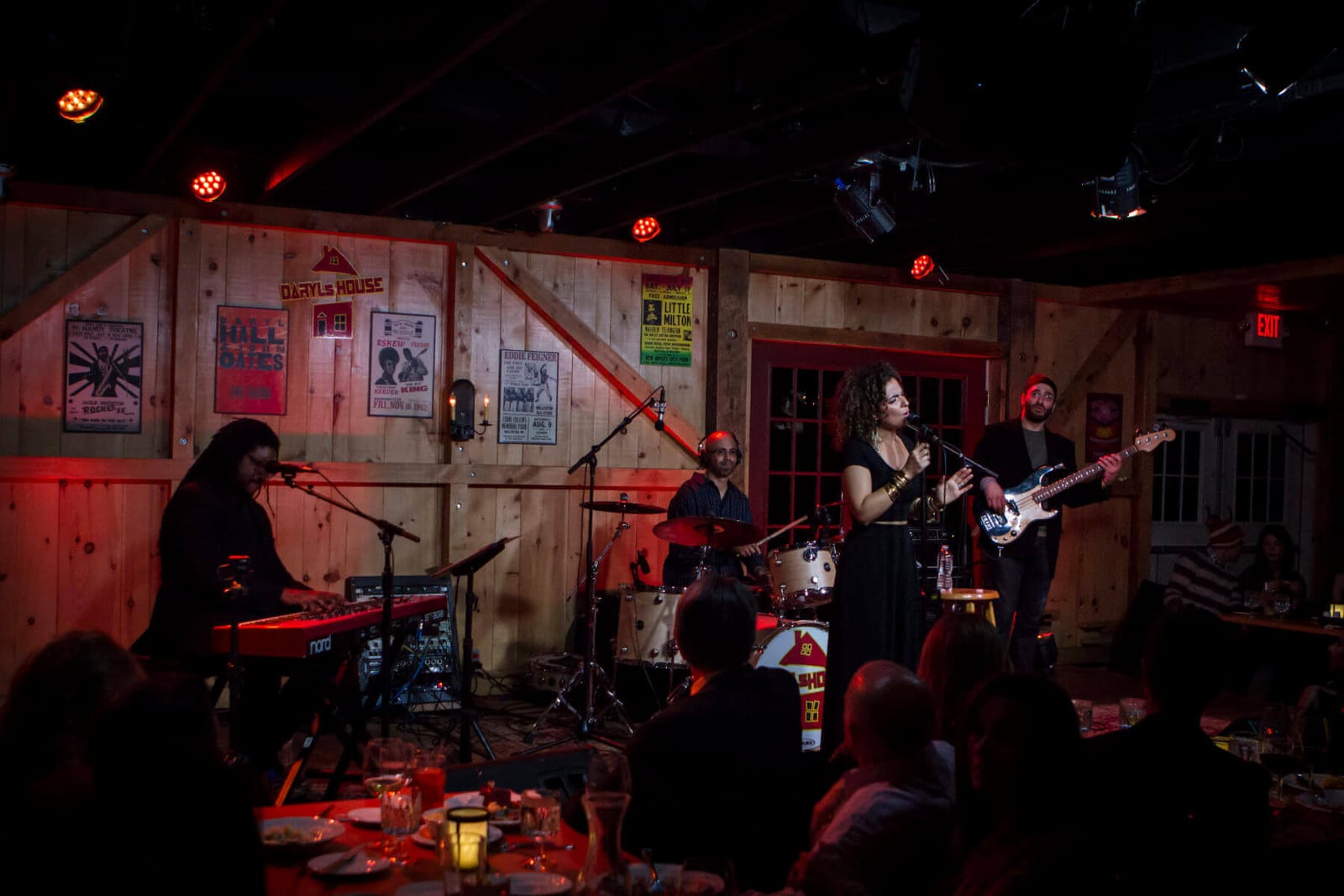 Hudson Valley-based musician Natalie Forteza performing at Daryl’s House in Pawling