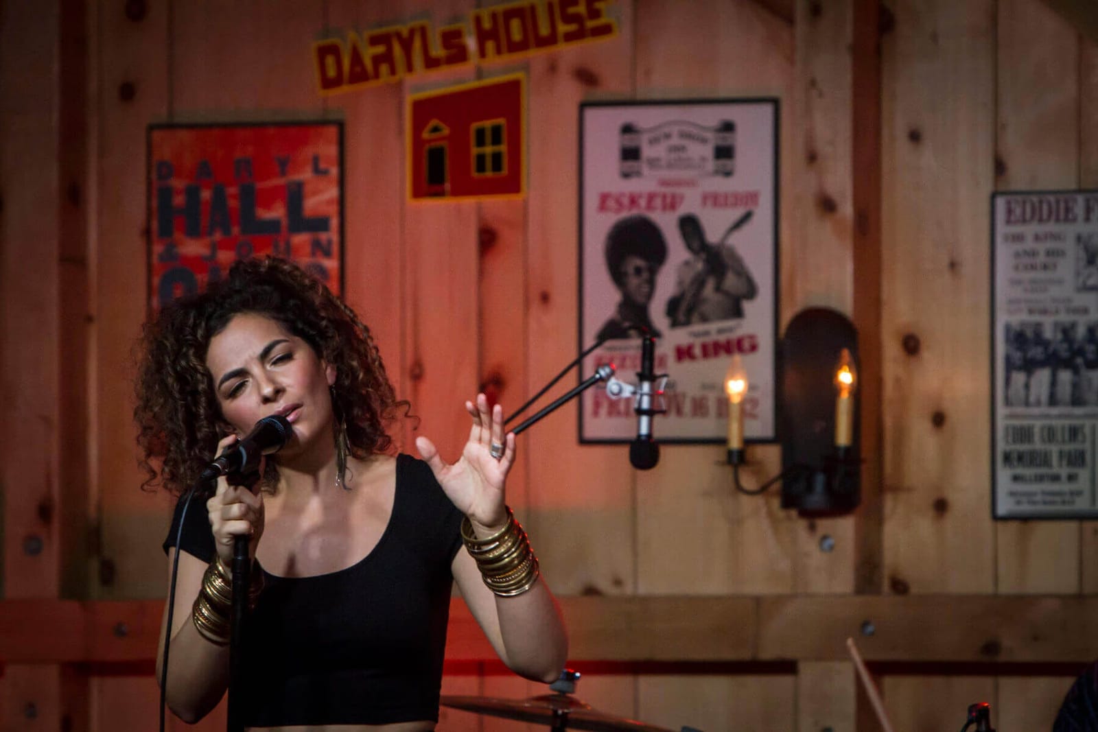 Hudson Valley musician Natalie Forteza performing at Daryl’s House in Pawling