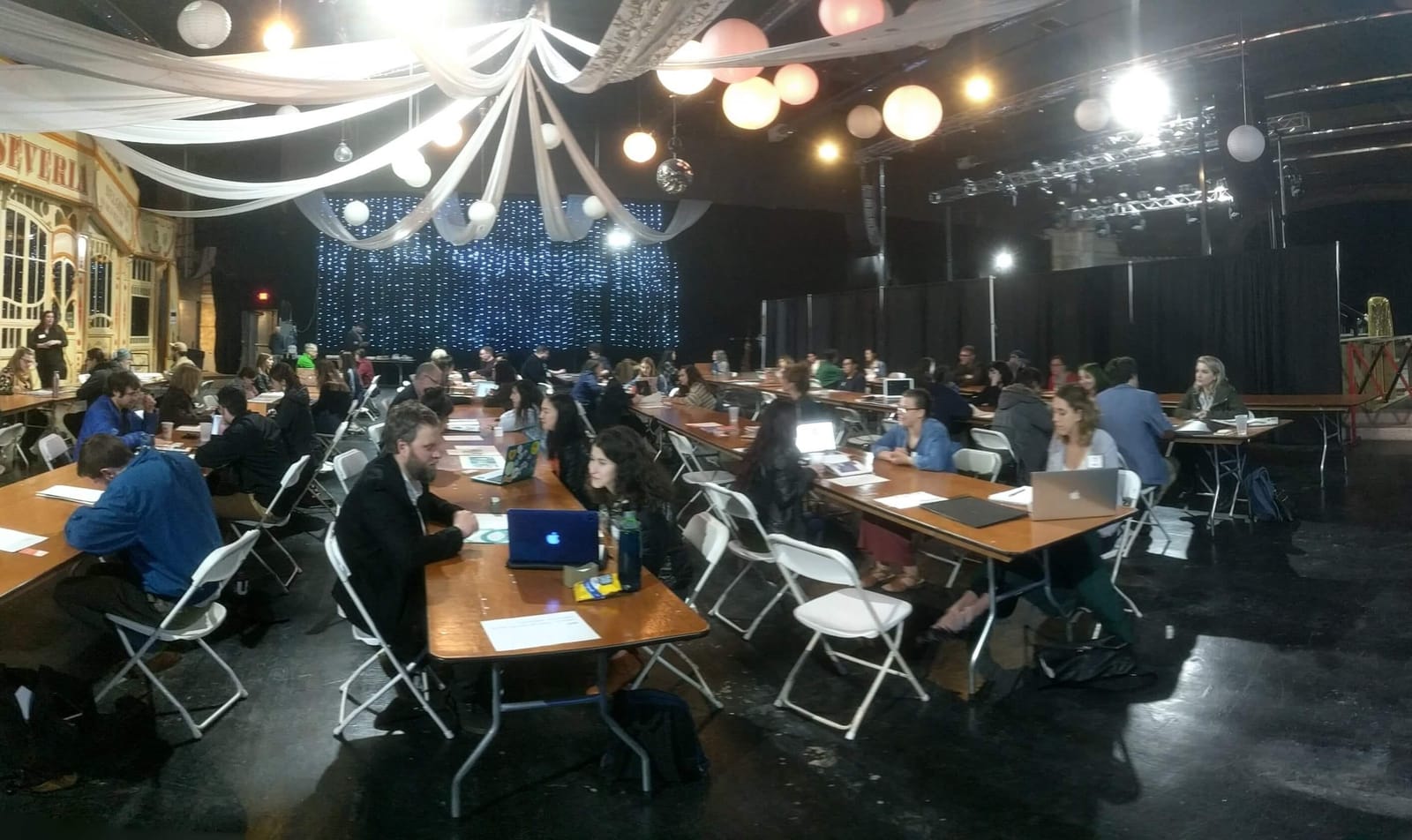 The 2019 AIGA Upstate NY Hudson Valley Portfolio Review, held at BSP Kingston.